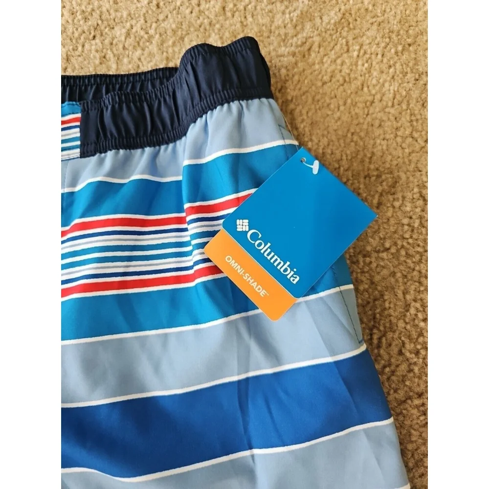 Columbia Boys Sandy Shores Swim Trunks XL Blue
